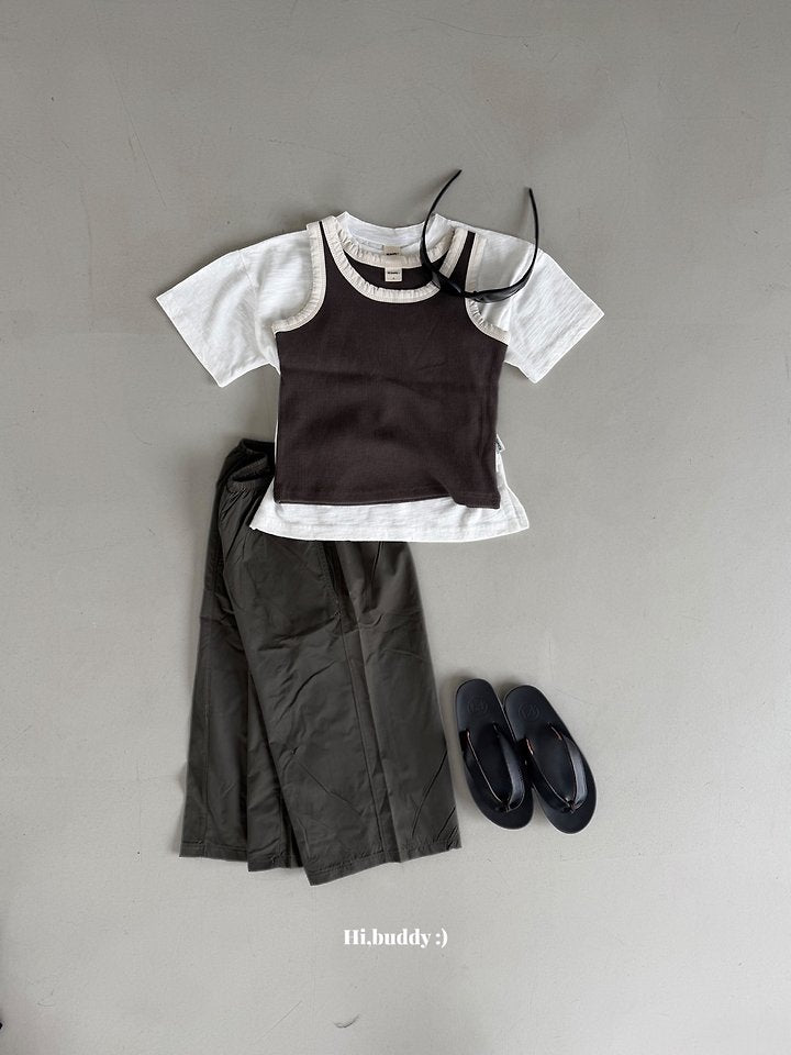 【予約】waffle sleeveless / hibuddy(S-JL)