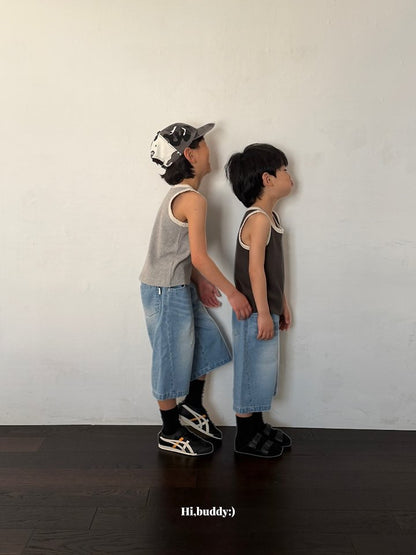 【予約】waffle sleeveless / hibuddy(S-JL)