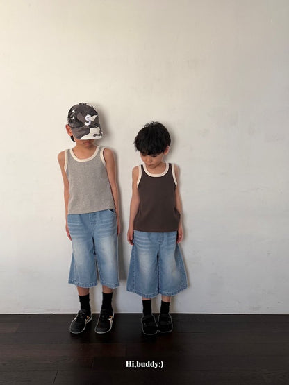 【予約】waffle sleeveless / hibuddy(S-JL)