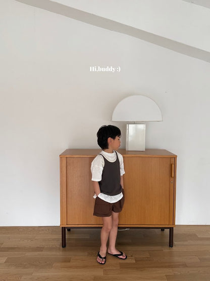 【予約】waffle sleeveless / hibuddy(S-JL)