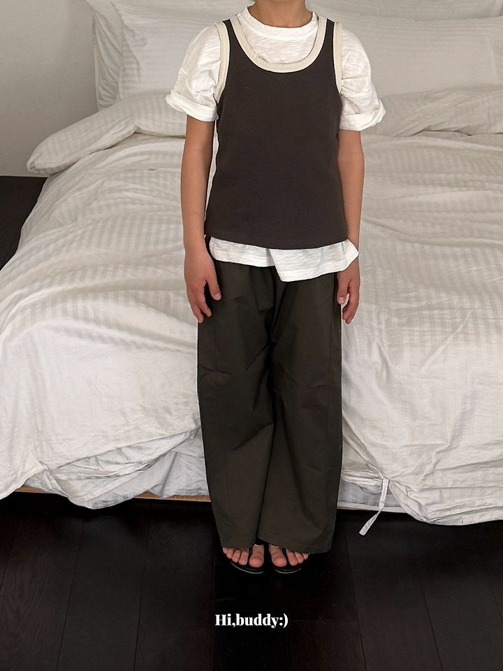 【予約】waffle sleeveless / hibuddy(S-JL)