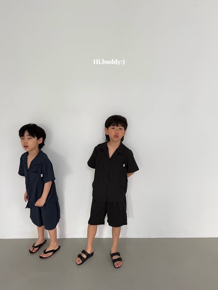 【予約】Seersucker bermuda pt / hibuddy(S-JL)