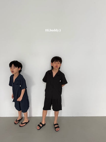 【予約】Seersucker bermuda pt / hibuddy(S-JL)