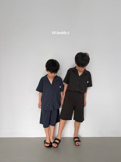 【予約】Seersucker bermuda pt / hibuddy(S-JL)