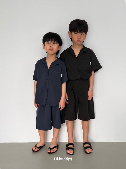 【予約】Seersucker bermuda pt / hibuddy(S-JL)