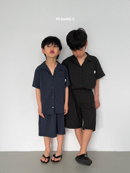 【予約】Seersucker bermuda pt / hibuddy(S-JL)