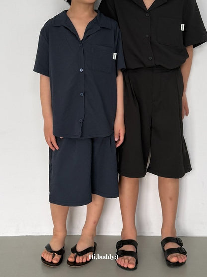 【予約】Seersucker bermuda pt / hibuddy(S-JL)