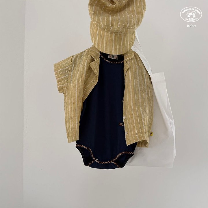 【予約】linen shirt / goubebe