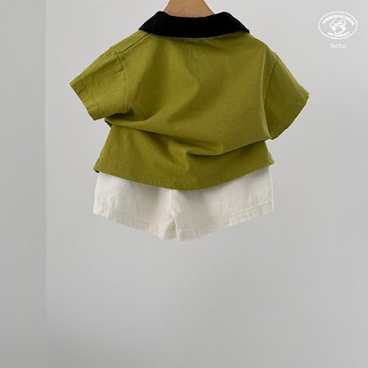 【予約】black collar T / goubebe깜장티