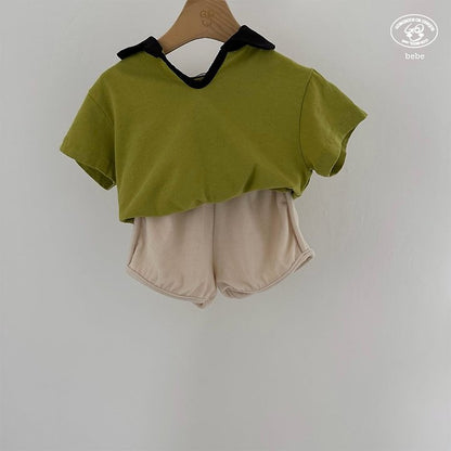【予約】black collar T / goubebe깜장티