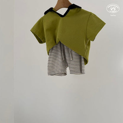 【予約】black collar T / goubebe깜장티