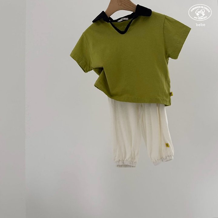 【予約】black collar T / goubebe깜장티