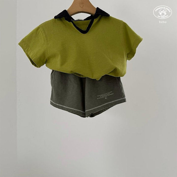 【予約】black collar T / goubebe깜장티