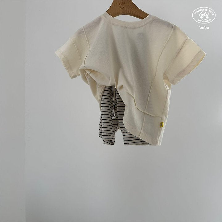 【予約】pin tuck T / goubebe