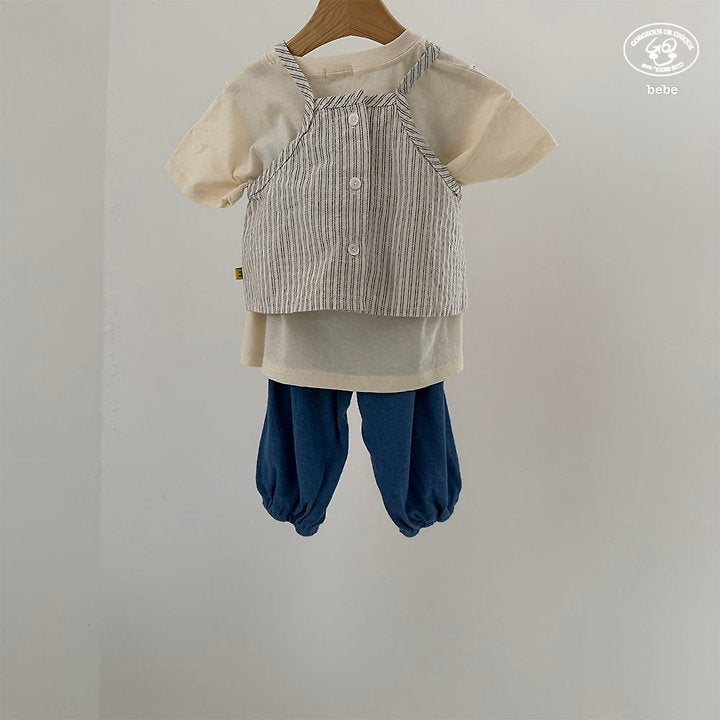 【予約】pin tuck T / goubebe