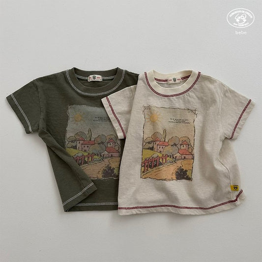【予約】Framed Graphic T / goubebe 액자티