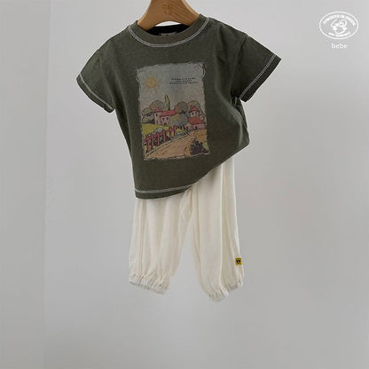 【予約】Framed Graphic T / goubebe 액자티