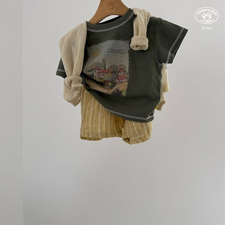 【予約】Framed Graphic T / goubebe 액자티