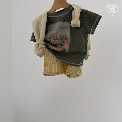 【予約】Framed Graphic T / goubebe 액자티