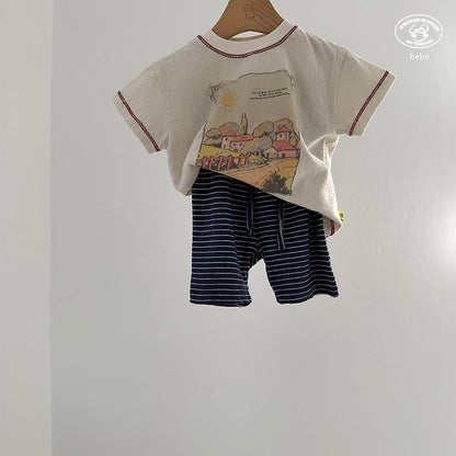 【予約】Framed Graphic T / goubebe 액자티
