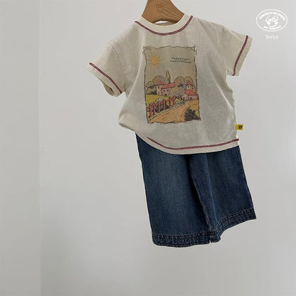 【予約】Framed Graphic T / goubebe 액자티