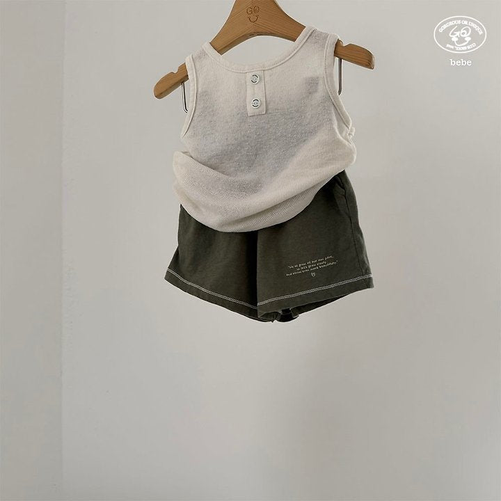 【予約】sam sam sleeveless / goubebe