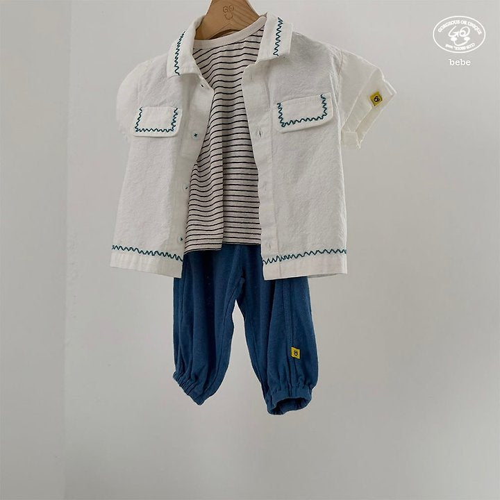 【予約】center jogger pants / goubebe