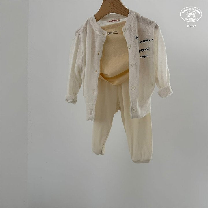 【予約】Danjjak pants / goubebe 단짝바지