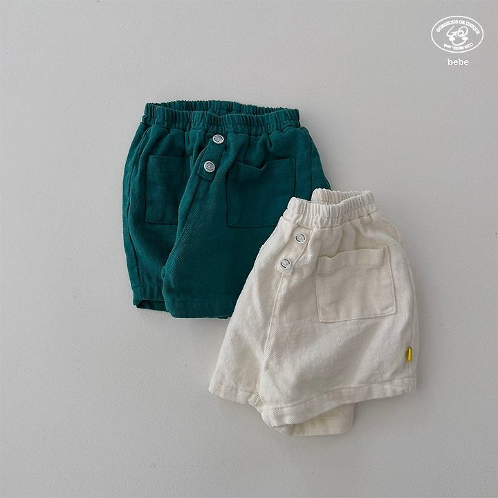 【予約】Oktong half pants / goubebe 옥동반팬츠
