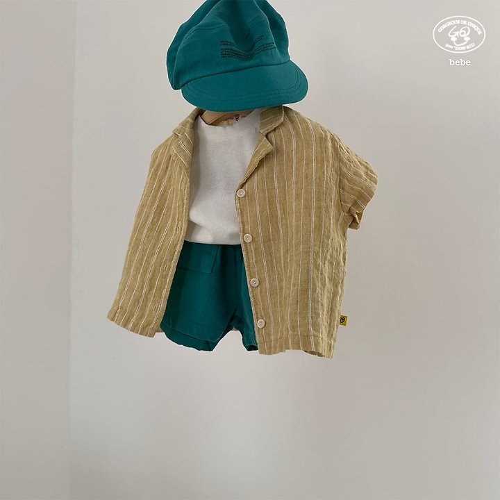 【予約】Oktong half pants / goubebe 옥동반팬츠