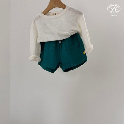 【予約】Oktong half pants / goubebe 옥동반팬츠