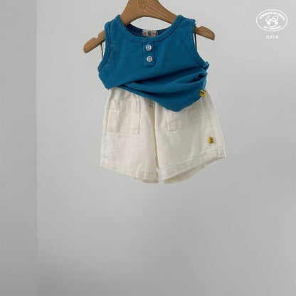 【予約】Oktong half pants / goubebe 옥동반팬츠