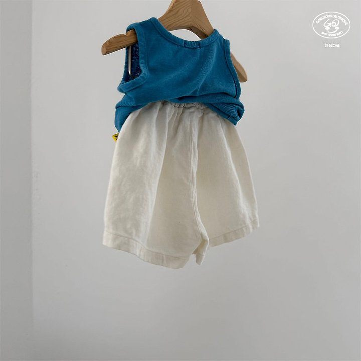 【予約】Oktong half pants / goubebe 옥동반팬츠