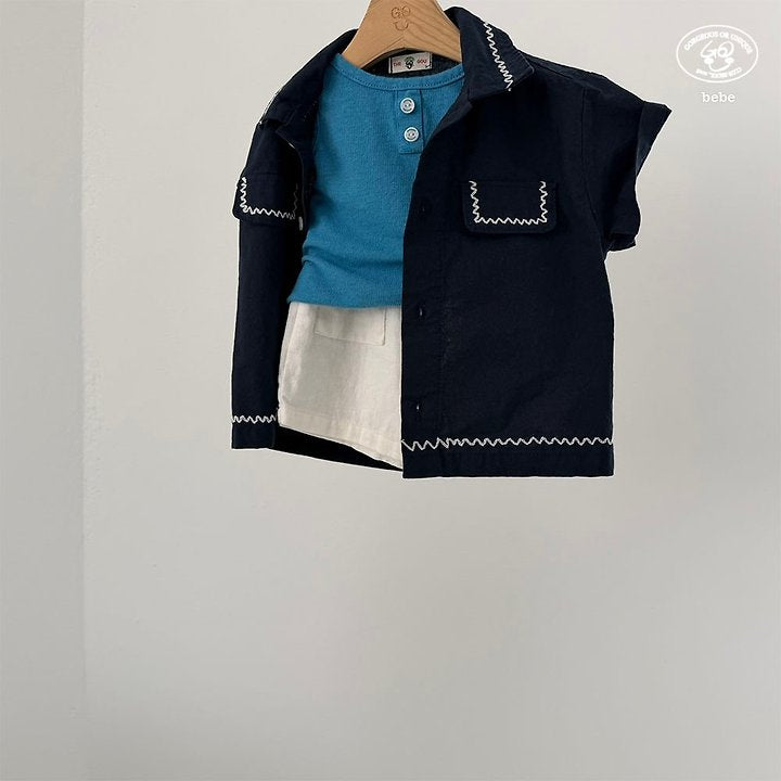 【予約】Oktong half pants / goubebe 옥동반팬츠