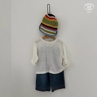 【予約】long denim pants / goubebe긴긴팬츠