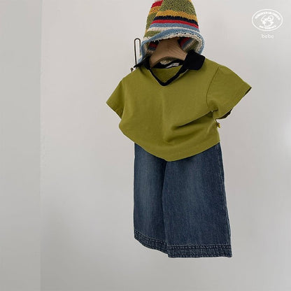 【予約】long denim pants / goubebe긴긴팬츠