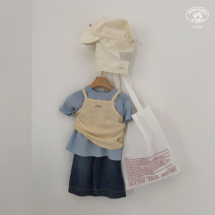 【予約】long denim pants / goubebe긴긴팬츠