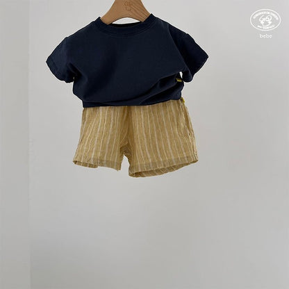 【予約】linen half pants / goubebe