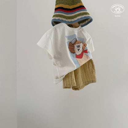 【予約】linen half pants / goubebe