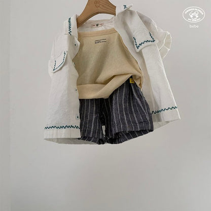 【予約】linen half pants / goubebe