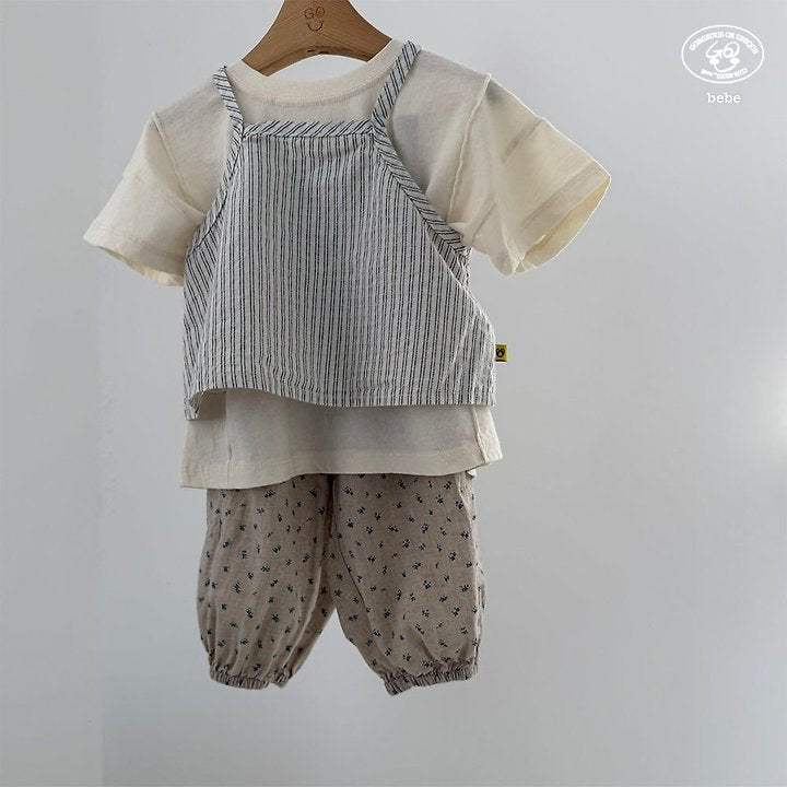 【予約】flower pants / goubebe