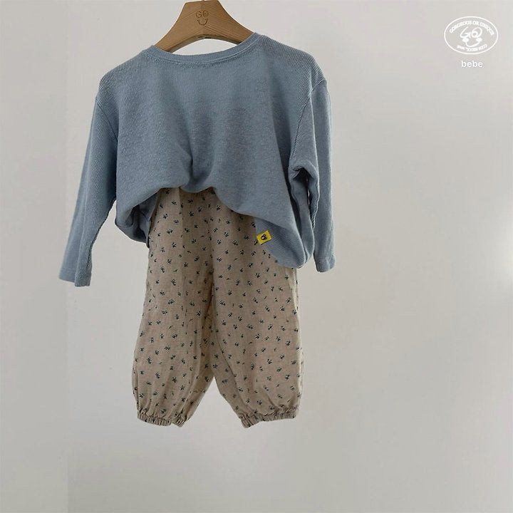 【予約】flower pants / goubebe