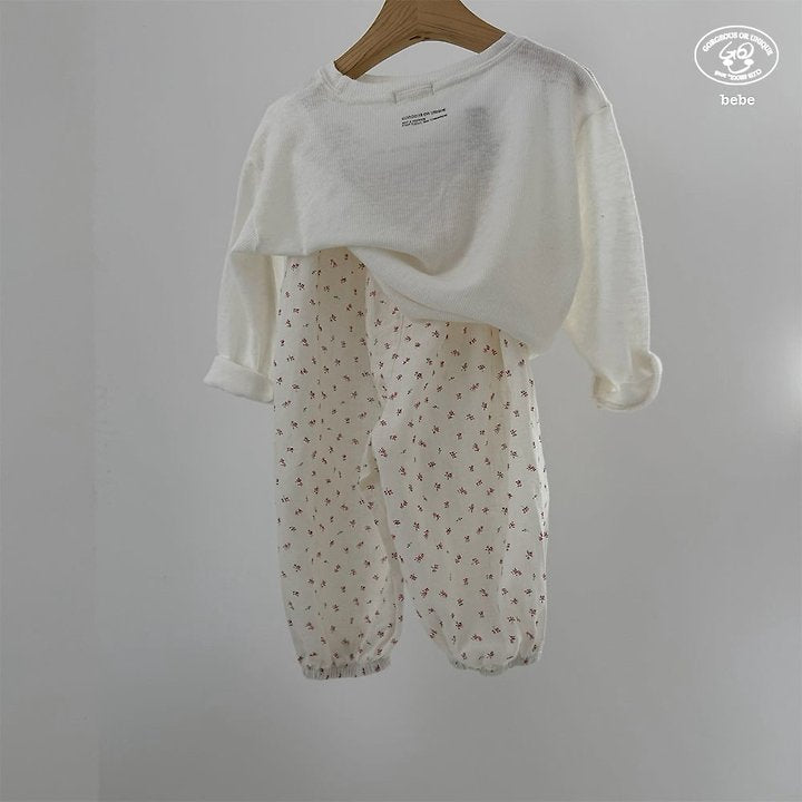 【予約】flower pants / goubebe