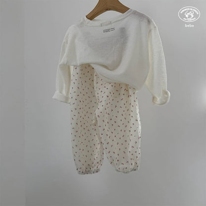【予約】flower pants / goubebe