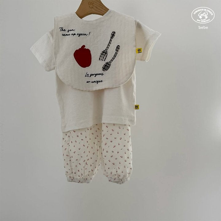 【予約】flower pants / goubebe
