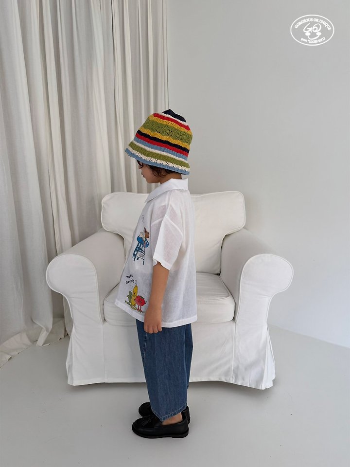 【予約】GOU Drawing shirt / gou XS-JL