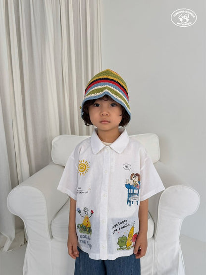 【予約】GOU Drawing shirt / gou XS-JL