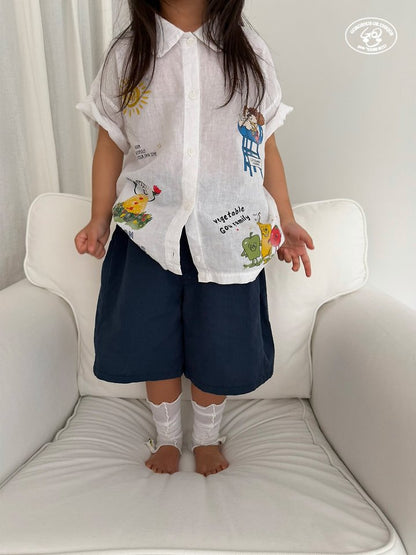 【予約】GOU Drawing shirt / gou XS-JL