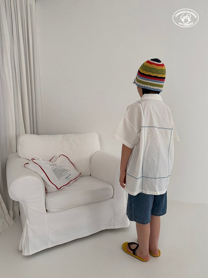 【予約】wave shirt / gou XS-JL