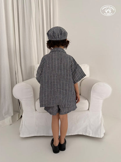 【予約】linen shirt / gou XS-JL
